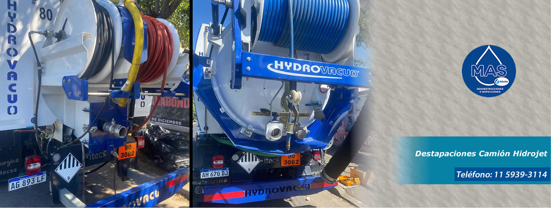 Camión Desobstructor Hidrojet en Acassuso