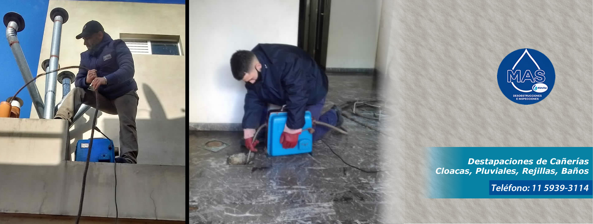 Destapaciones con Máquina en San Fernando